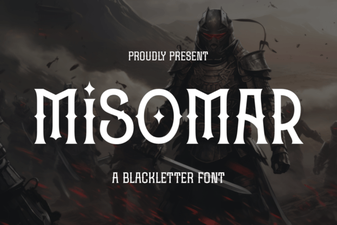 Discovering Font Creativity with Misomar Typeface
