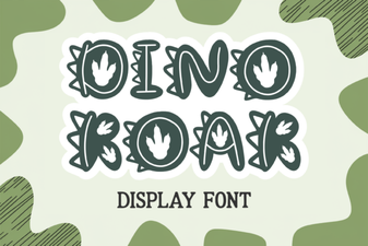 Download Dino Roar Font for Creative Design Projects