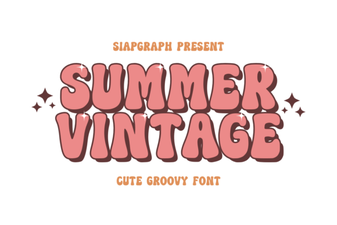 Craft Retro Summer Graphics with Vintage Fonts