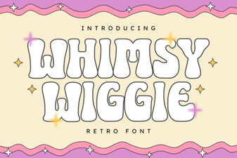Whimsy Wiggle Font: Creative Design Projects