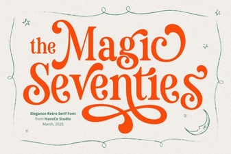 Magic Seventie Font: Retro Style for Modern Designs