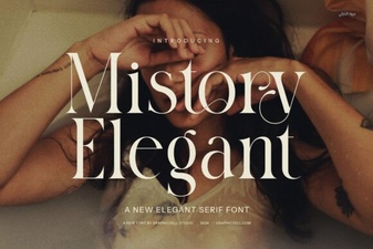 Elegant Mistory Font for Creative Projects