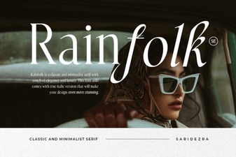 Rainfolk Font: Creative Projects & Free Download